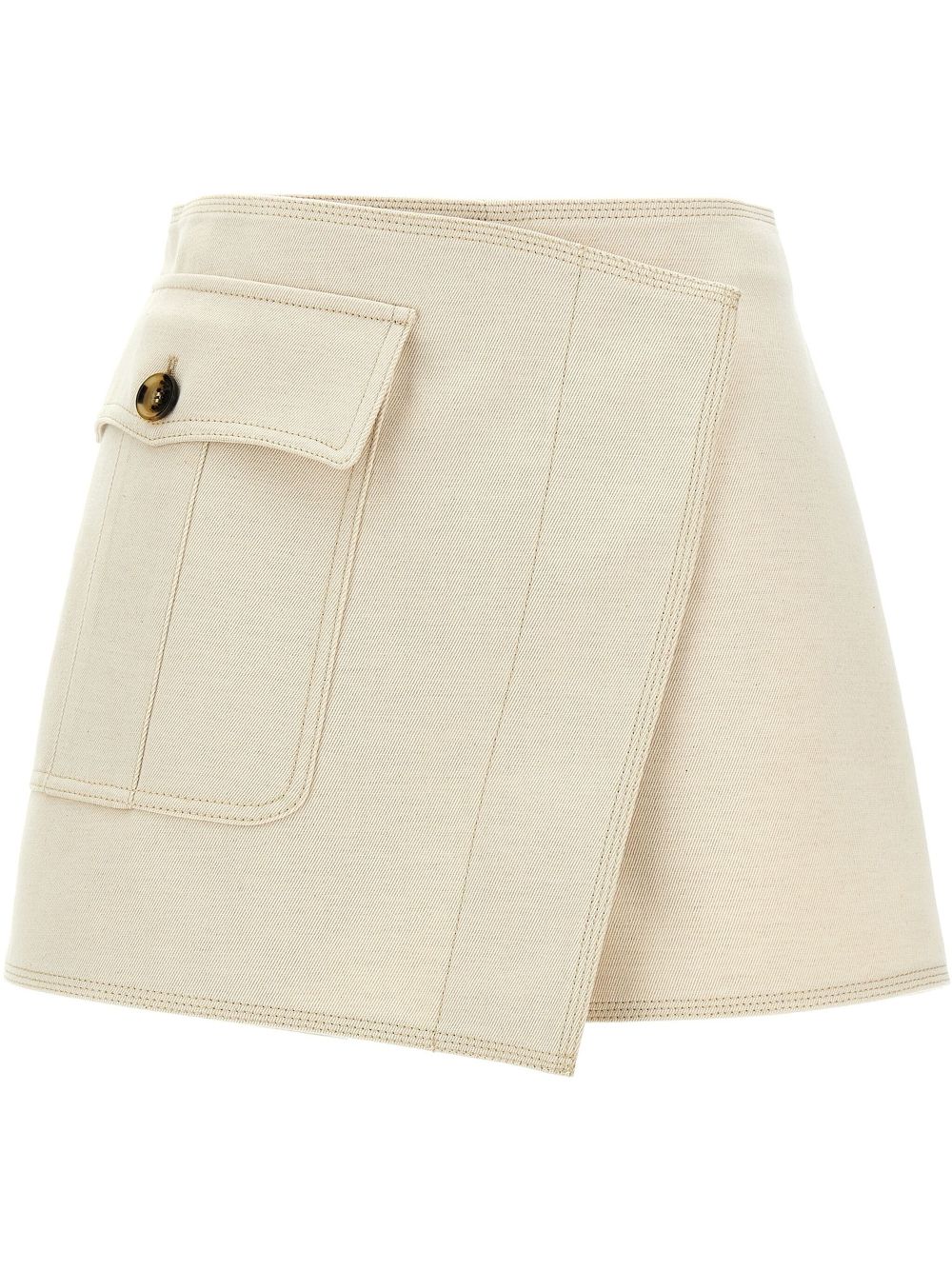 canvas skort