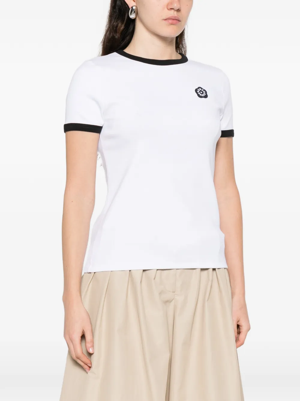  Kenzo Flower-motif T-shirt - White 