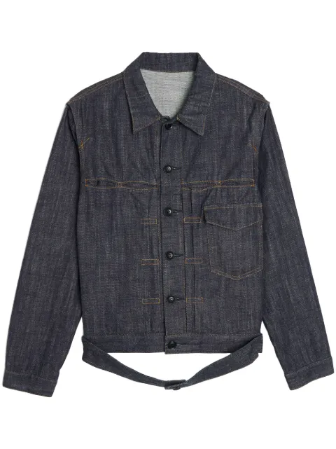 Y's button-up denim jacket 