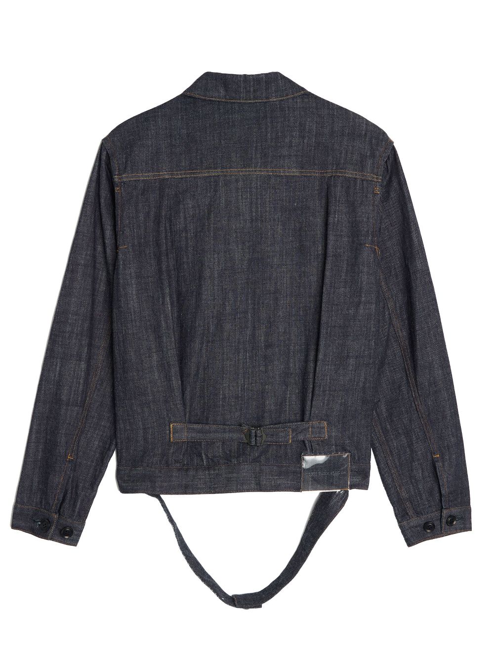 Y's button-up denim jacket - Blauw