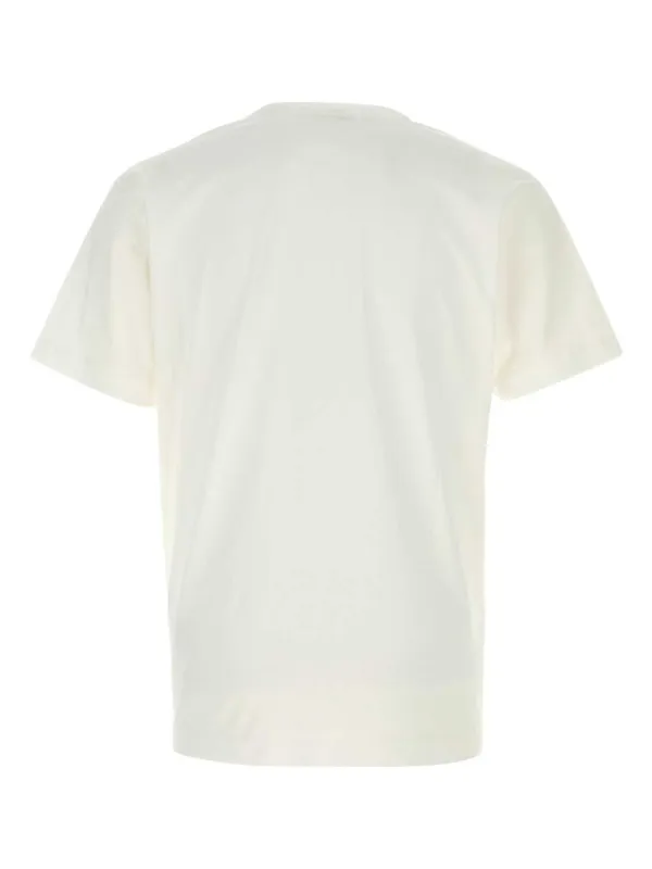Stone Island コンパスアップリケ Tシャツ | ホワイト | FARFETCH JP