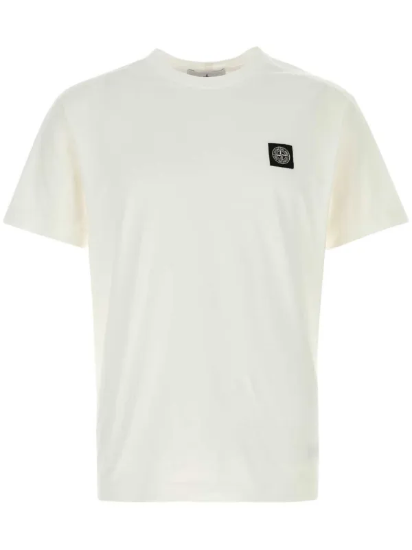 Stone Island コンパスアップリケ Tシャツ | ホワイト | FARFETCH JP Stone Island コンパスアップリケ Tシャツ | ホワイト | FARFETCH JP