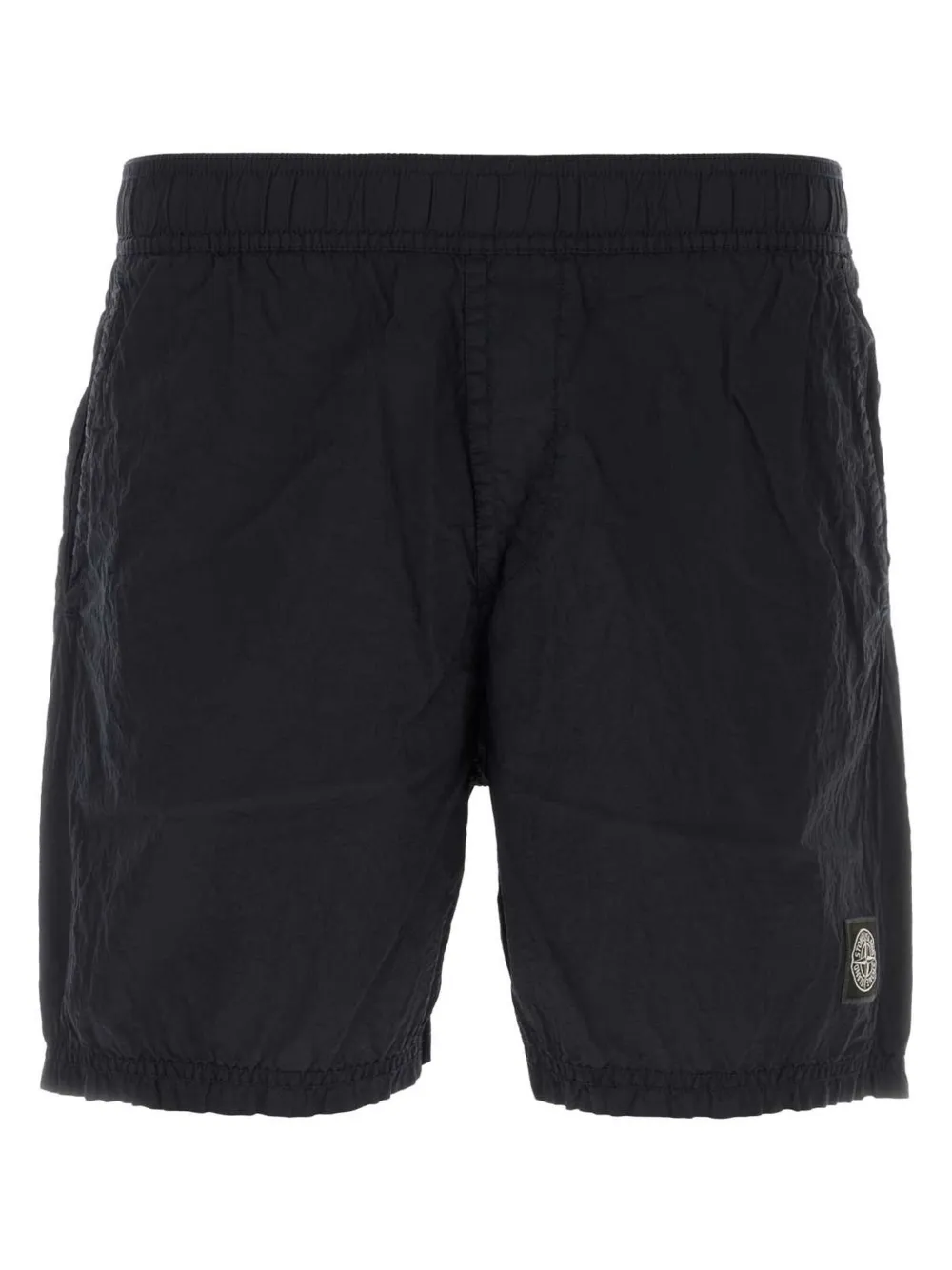 Stone Island Zwembroek met logo Blauw