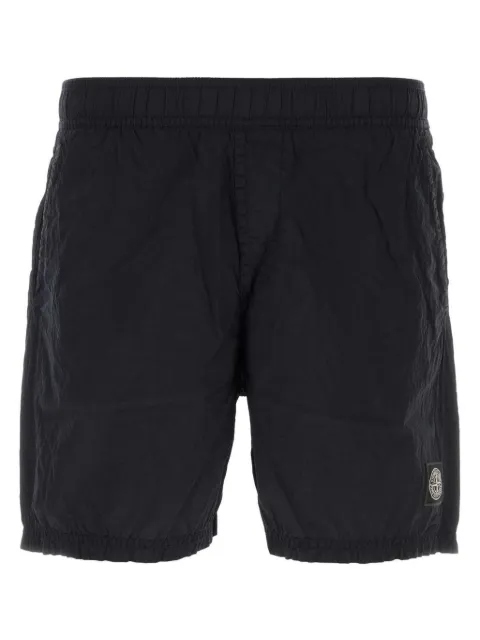 Stone Island logo swimming shorts