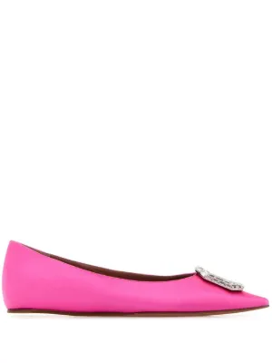 Amina Muaddi Ballet Flats for Women - Shop on FARFETCH