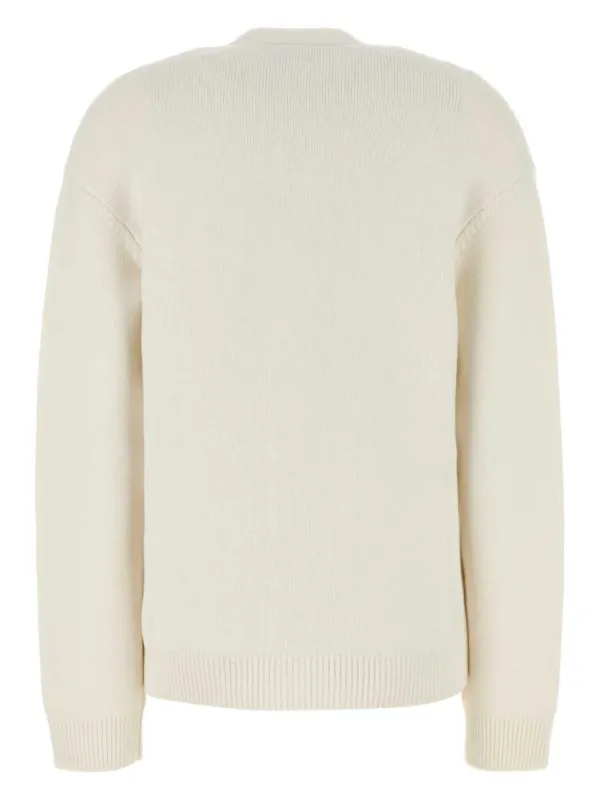 【送料&関税込】Fendi V-neck Cardigan FENDI V-neck Cardigan | White | FARFETCH