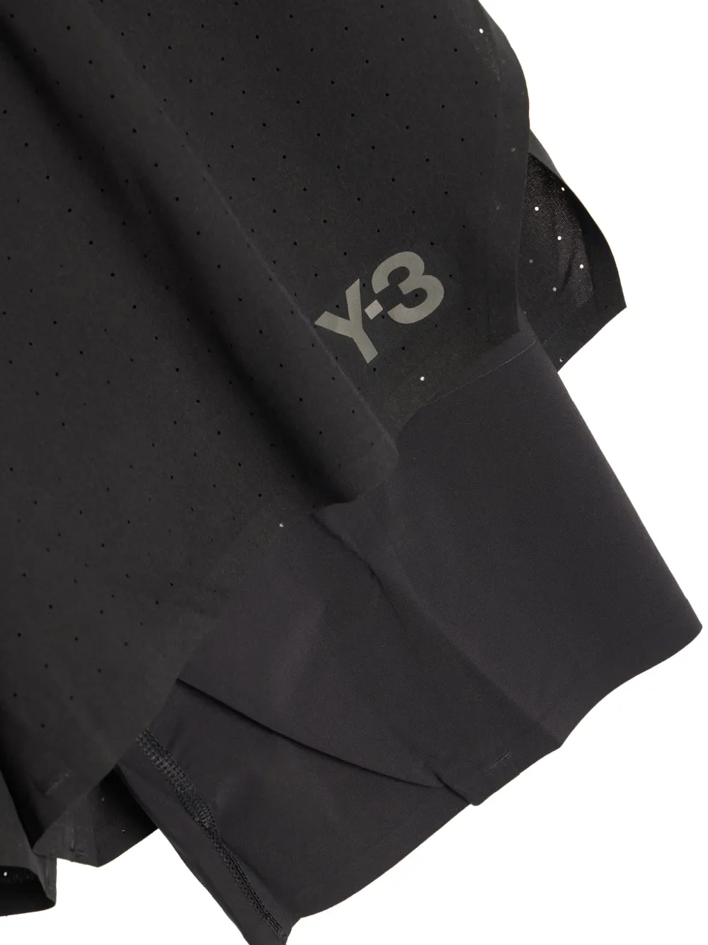 Y-3 M Run+Tigh SS25 shorts Zwart