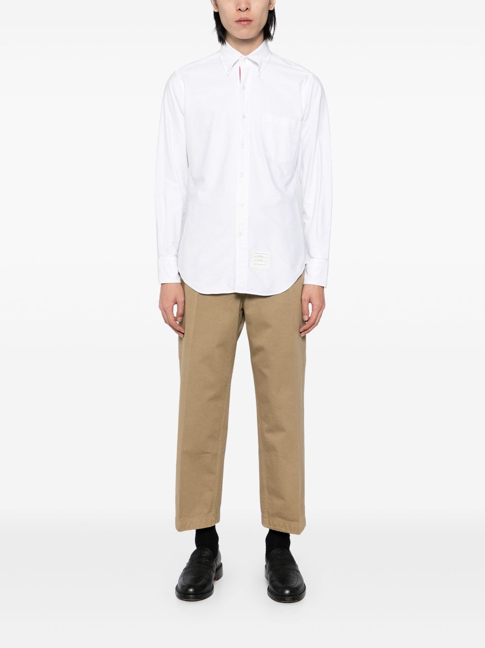 Thom Browne Straight broek - Bruin