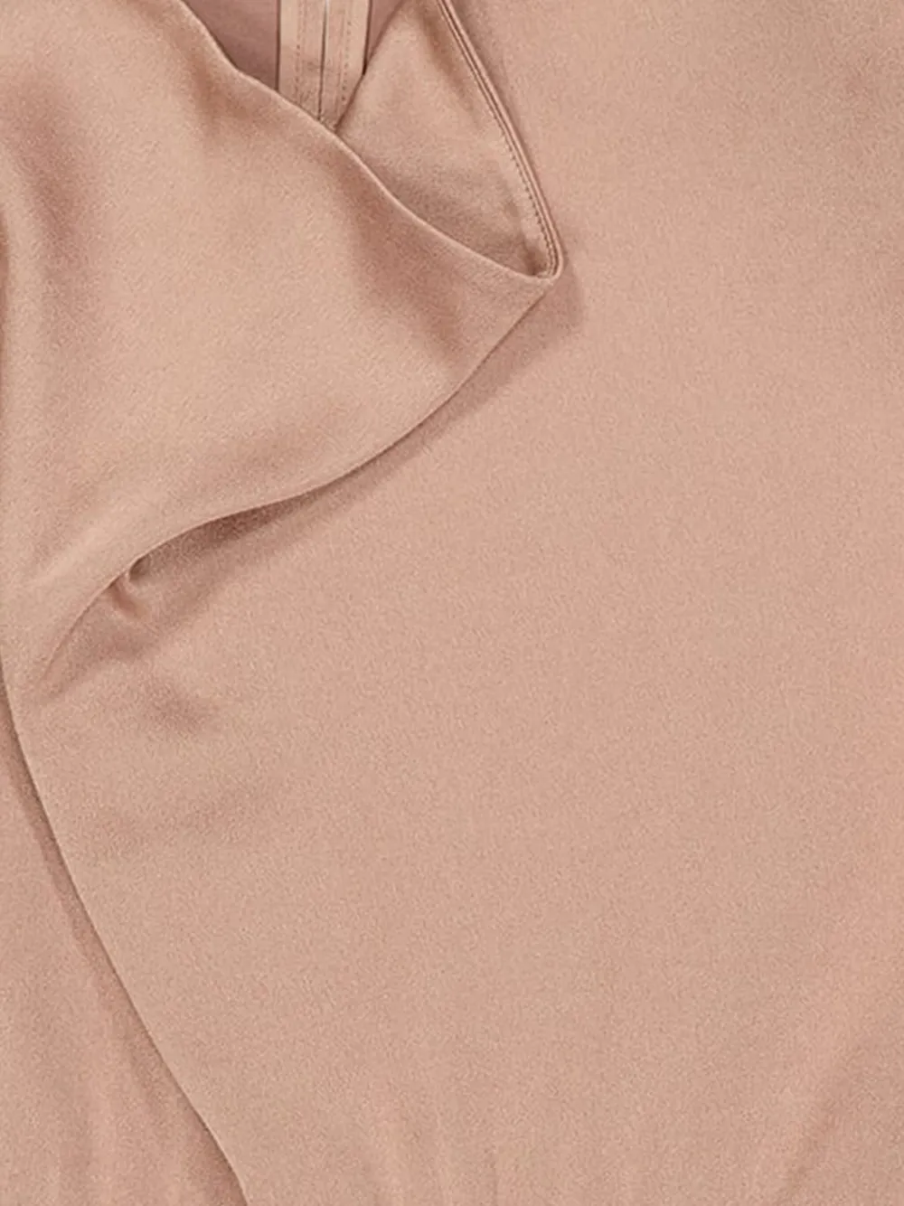 Roland Mouret cowl-neck midi dress Beige