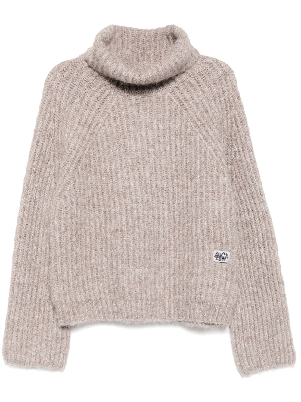 Ground Zero Roll-neck Jumper In Pink