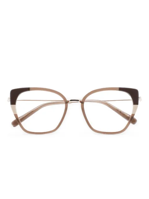 Kaleos Steele geometric-frame glasses