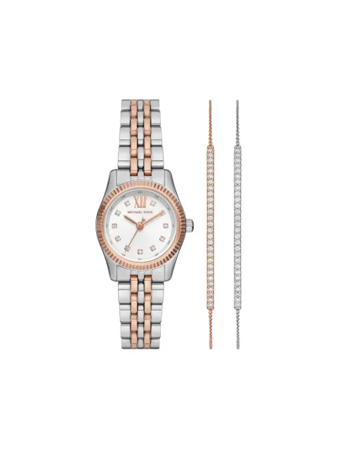 Michael Kors Lexington 26mm watch set