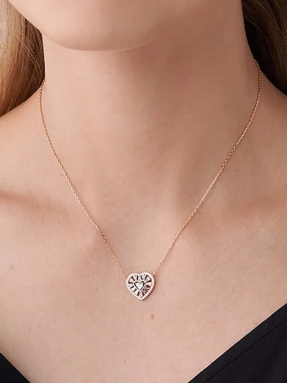 Michael Kors Halsketting met diamant - Roze