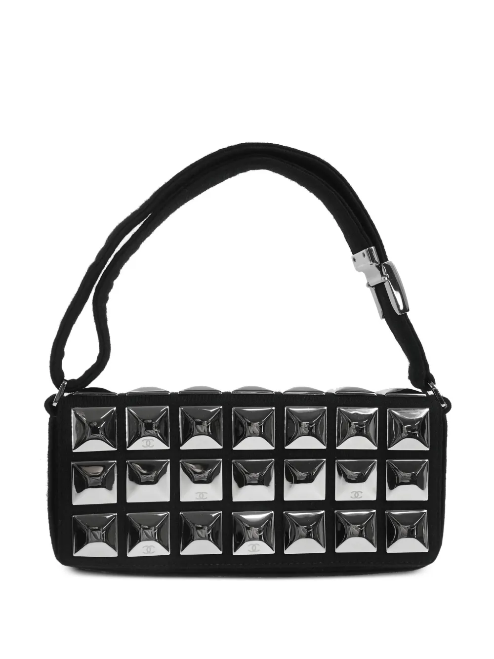 CHANEL Pre-Owned 2003 Ice Cube shoulder bag | Black | Image 1
