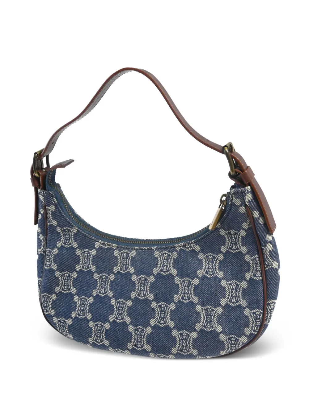 Céline Pre-Owned 1990-2000s Macadam Hobo handtas - Blauw