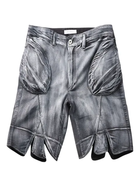 JUNTAE KIM panelled shorts