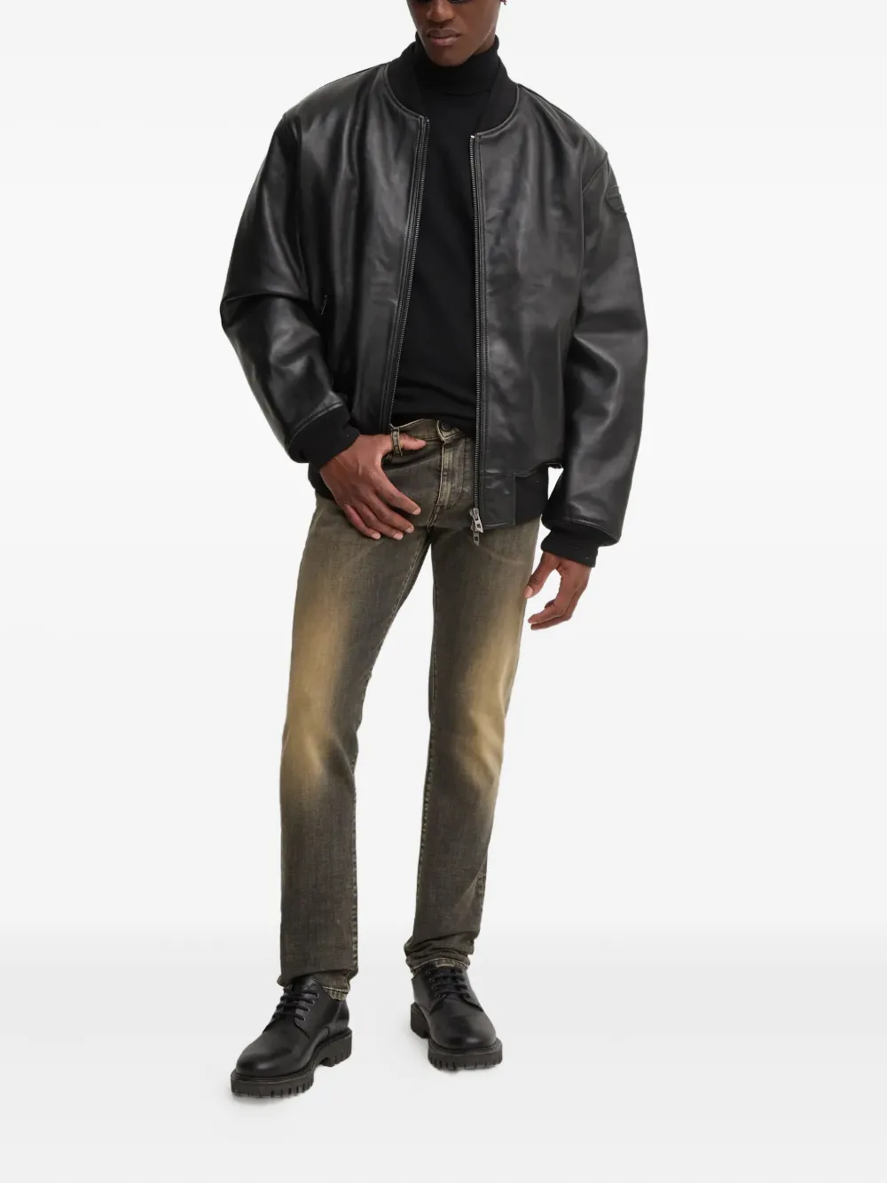 Diesel logo-patch jeans | Slim-Fit Jeans | Image 2