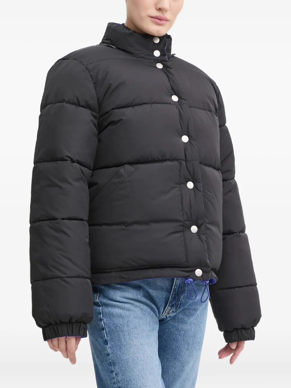 A.P.C. Hooded Puffer Jacket | Black | FARFETCH