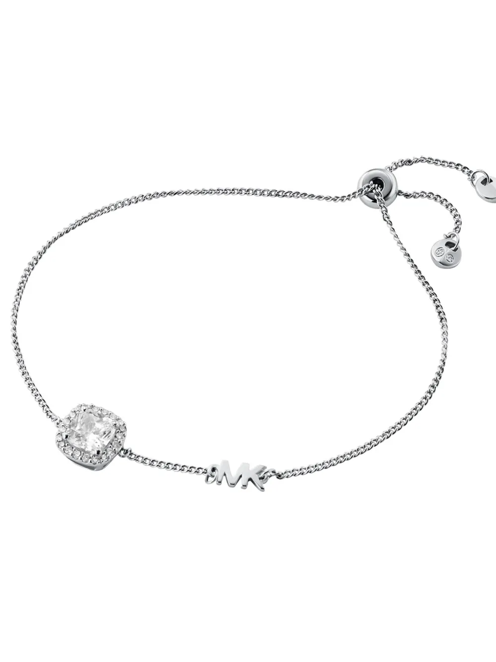 Michael Kors sterling silver Brilliance bracelet - Zilver