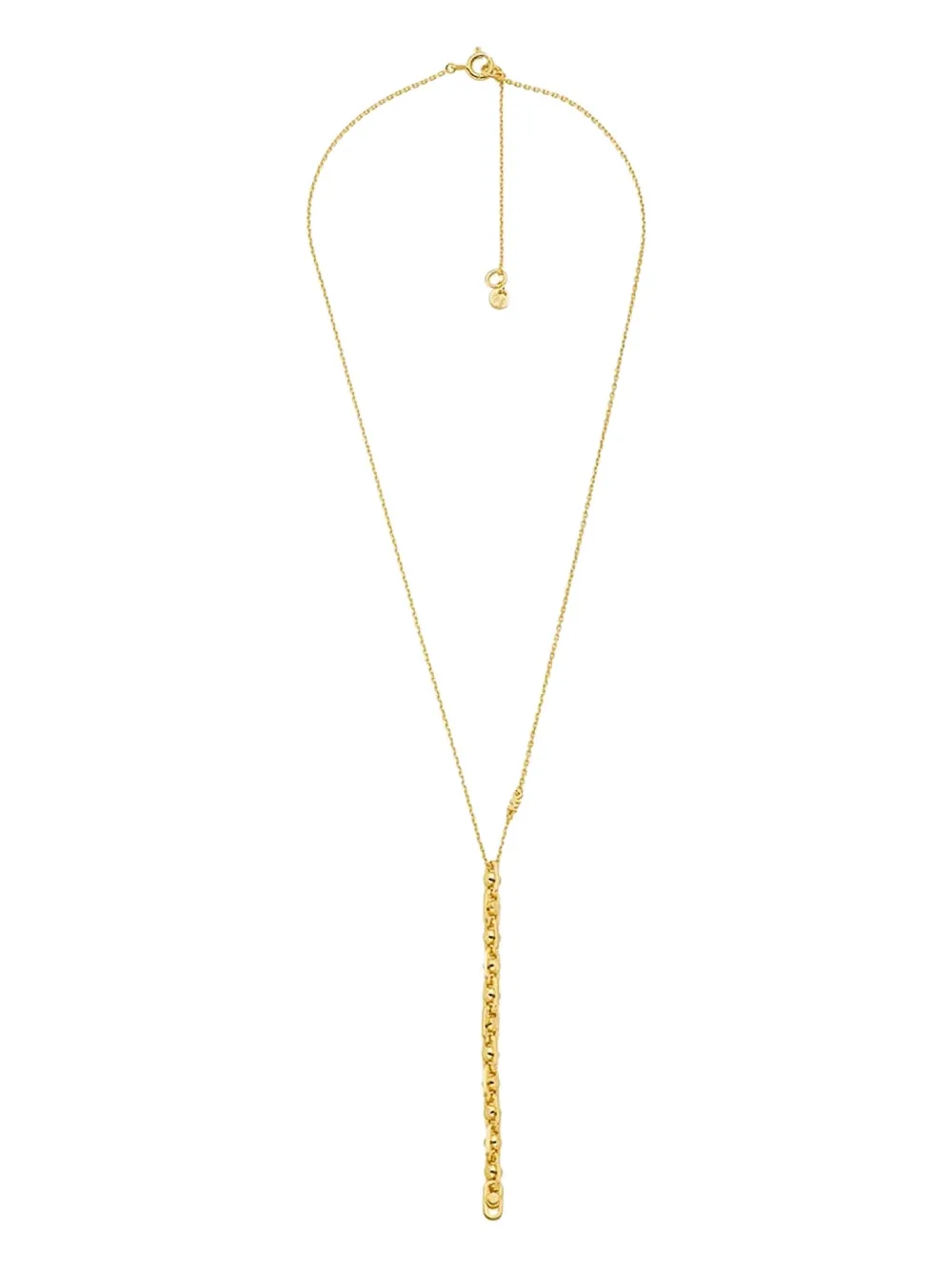 Michael Kors Chain-link Pendant Necklace In Gold