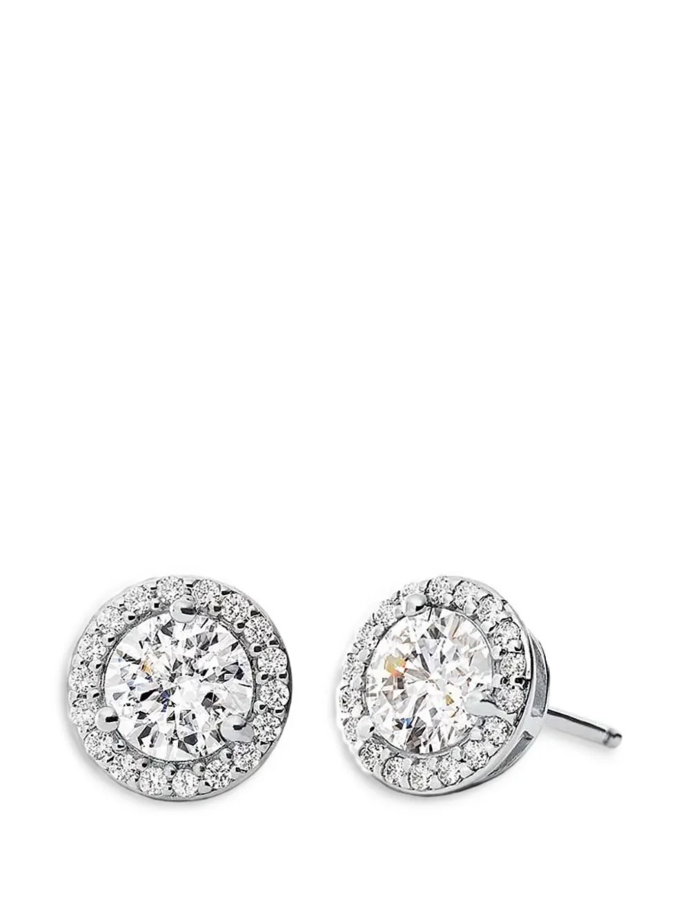 Michael Kors round-shape stud earrings - Argento