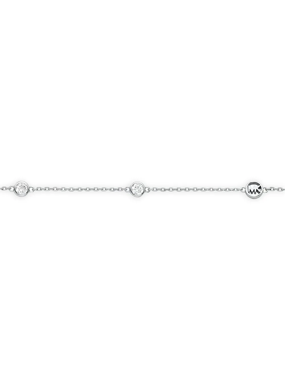 Michael Kors embellished necklace - Zilver