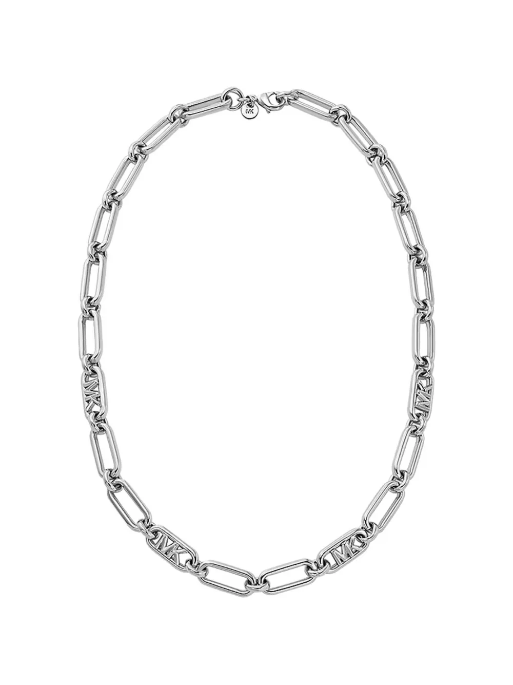 Michael Kors logo-chain necklace - Argento