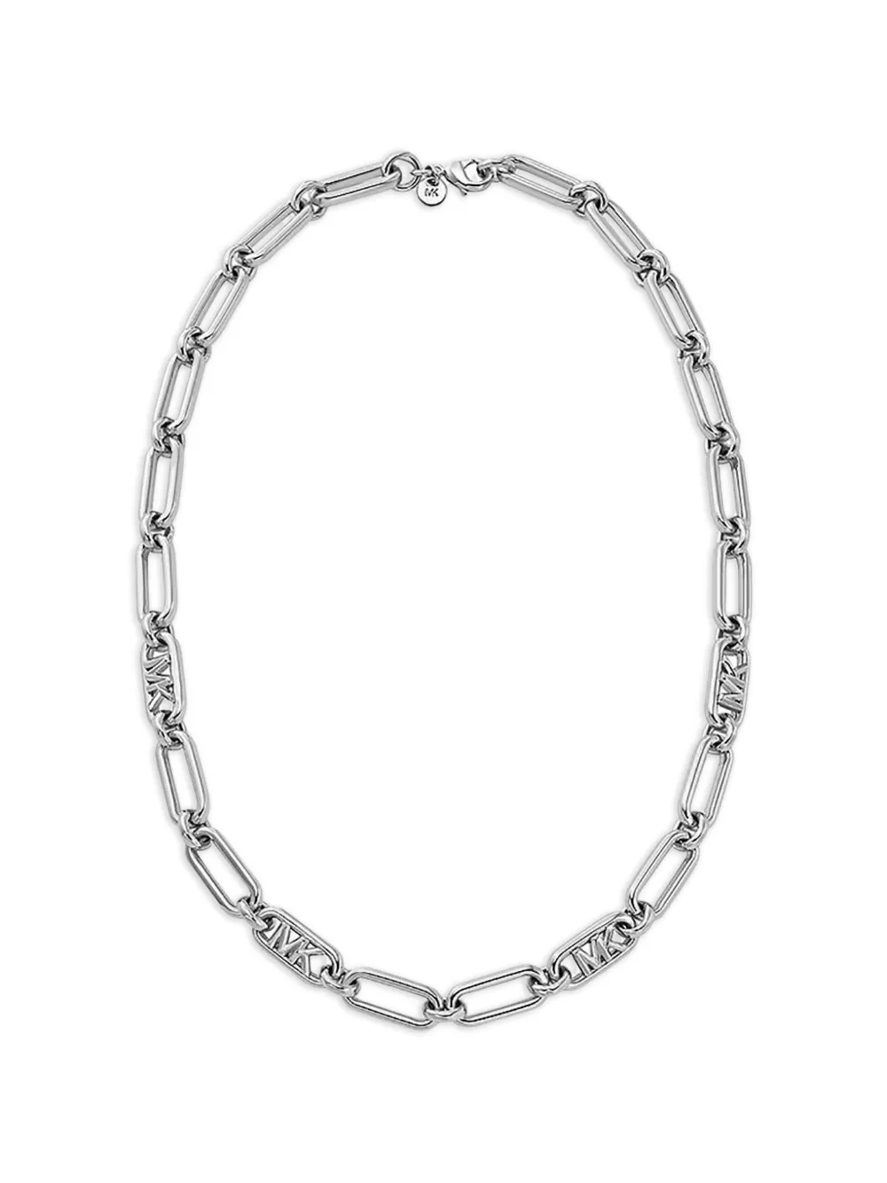 Michael Kors logo-chain necklace - Argento