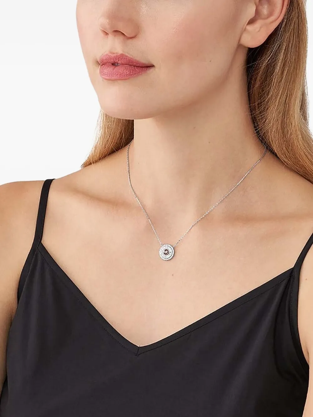Michael Kors Verfraaide halsketting - Zilver