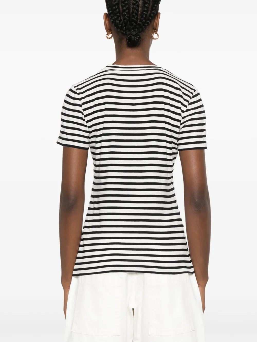 Nili Lotan Mariela T-shirt Zwart