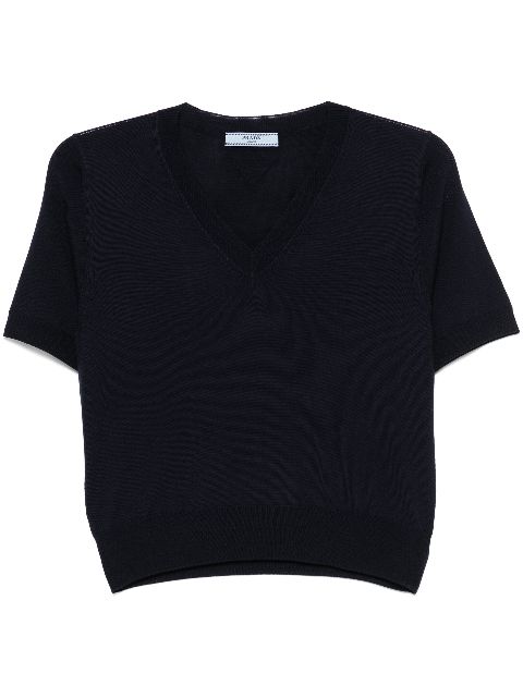 Prada virgin wool T-shirt