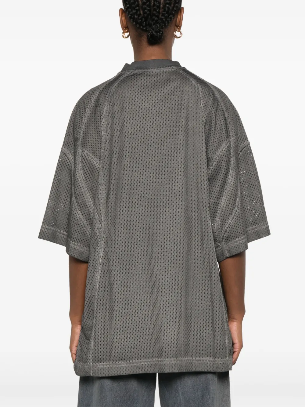 Alexander Wang T-shirt met korte mouwen Grijs