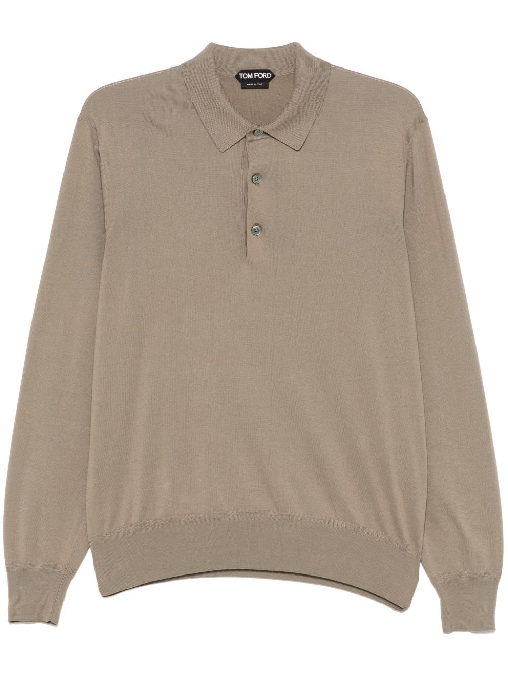 TOM FORD FINE-KNIT POLO SHIRT