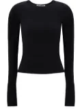 ÉTERNE extra-long sleeves - Black