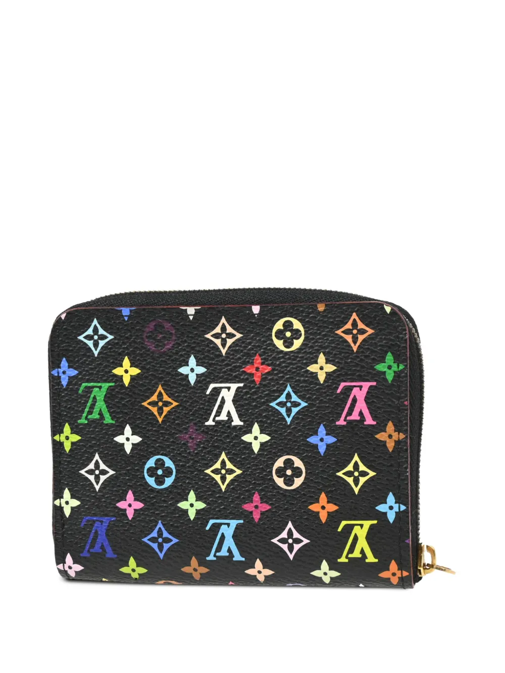 Louis Vuitton Pre-Owned x Takashi Murakami 2008 portemonnee met rits - Zwart