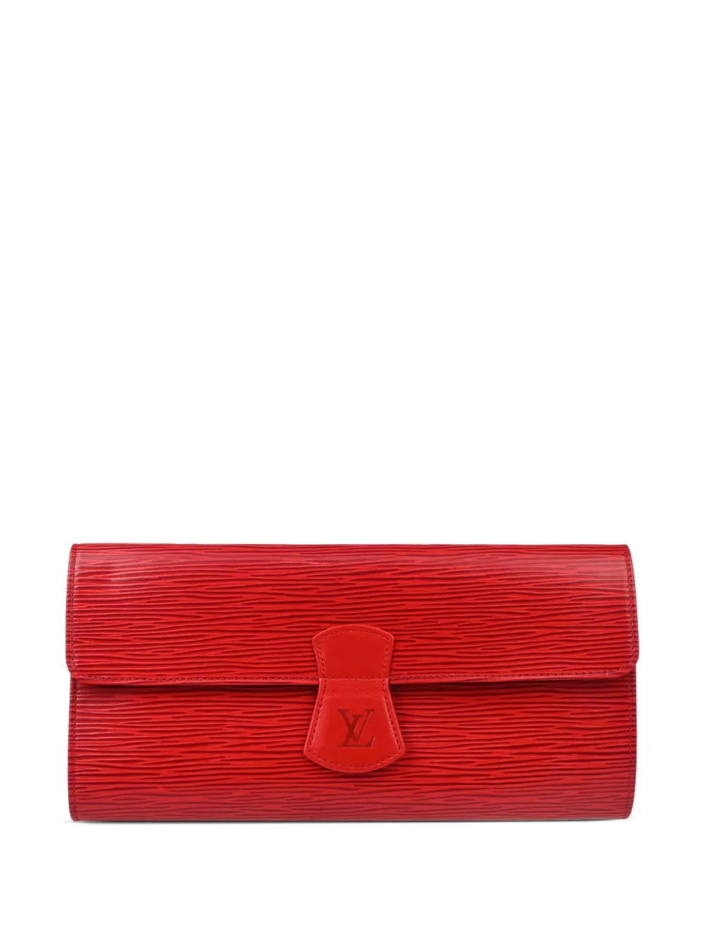 Louis Vuitton Pre-Owned 1992 Rouleau Schmucketui Rot クラッチバッグ - レッド Louis Vuitton Pre-Owned 1992 Rouleau Schmucketui Rot クラッチバッグ - レッド