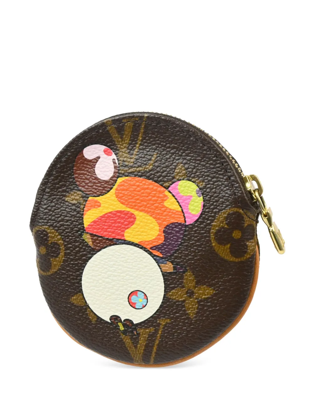 Louis Vuitton Pre-Owned x Takashi Murakami 2004 Monogram Panda portemonnee - Bruin