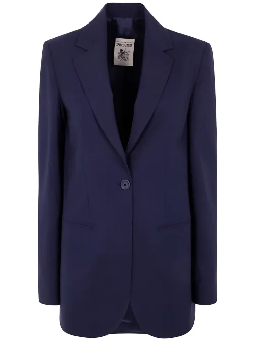 Blazer à simple boutonnage - Semicouture - Modalova
