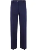 Semicouture straight-leg tailored trousers - Blue