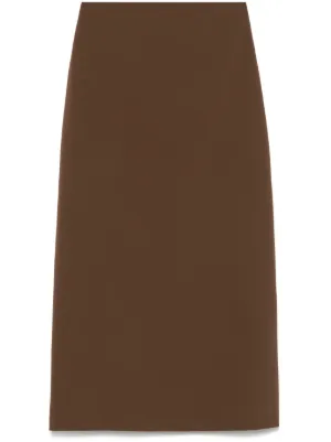 【関税込み】Loulou de Saison ブラウン Mahaz ミニスカート LouLou de Saison ウィメンズ スカート通販 - FARFETCH