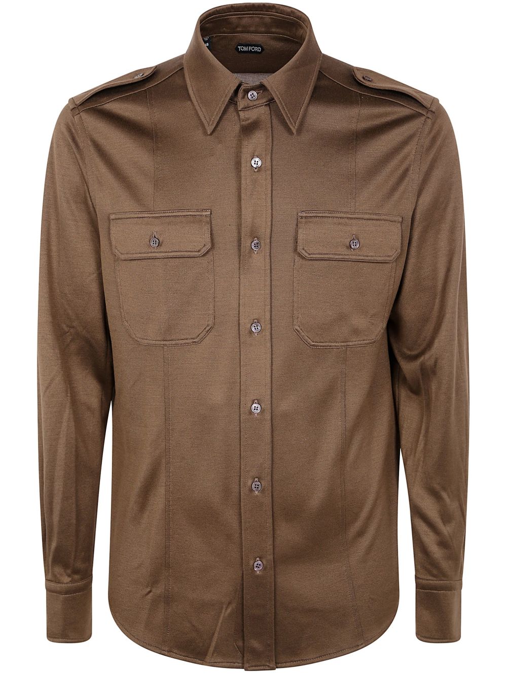 TOM FORD silk shirt Bruin