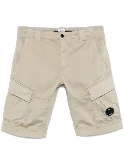 Short en satin à poches cargo - C.P. Company - Modalova
