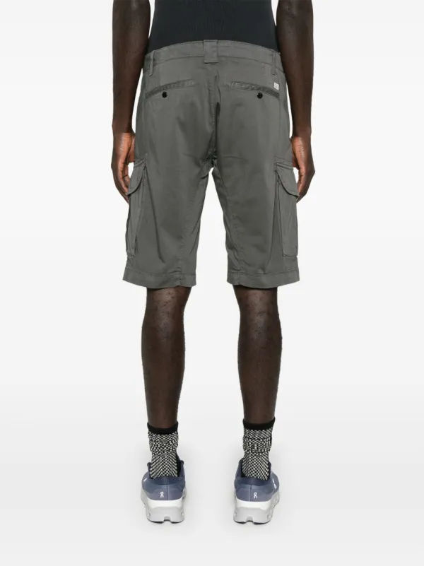 C.P. Company サテン カーゴショーツ | グレー | FARFETCH JP