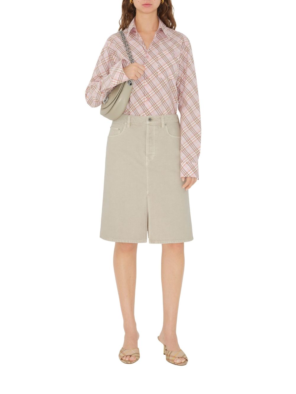 Burberry denim skirt - Beige