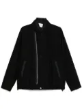 sacai layered jacket - Black