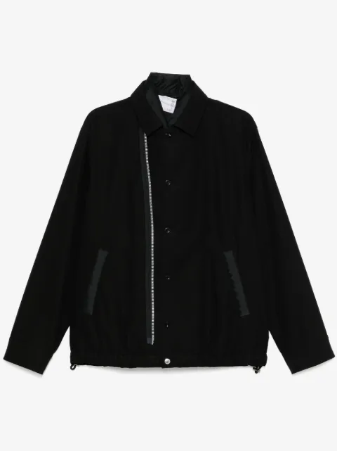 sacai layered jacket