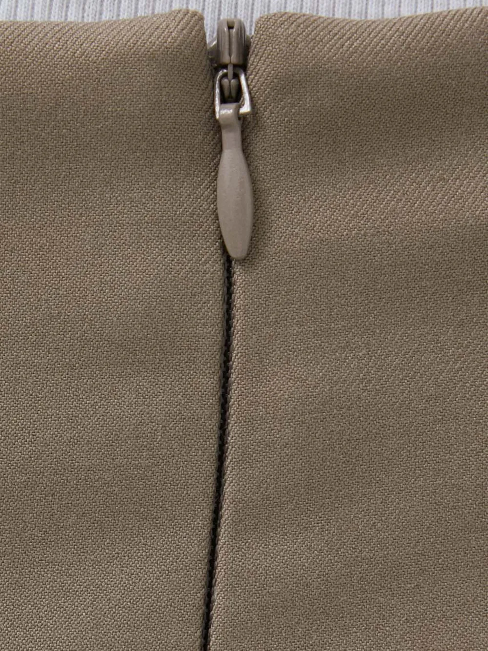 Zip-Fastening Mini Skirt