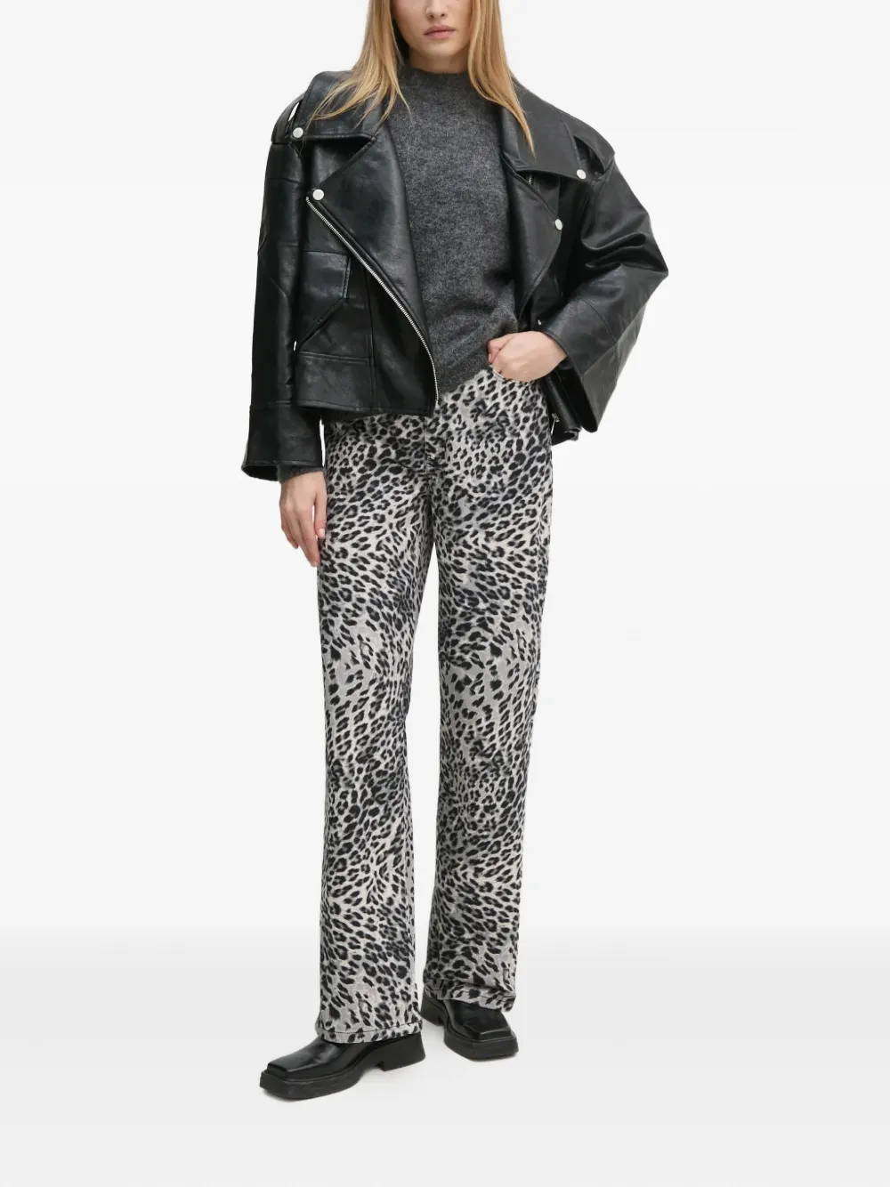 Gestuz Leora jeans - Grijs