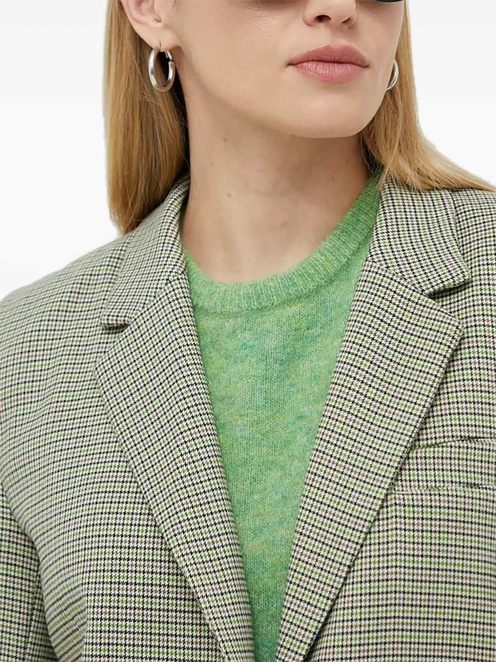 Gestuz Cinnagz Houndstooth Blazer In Multi