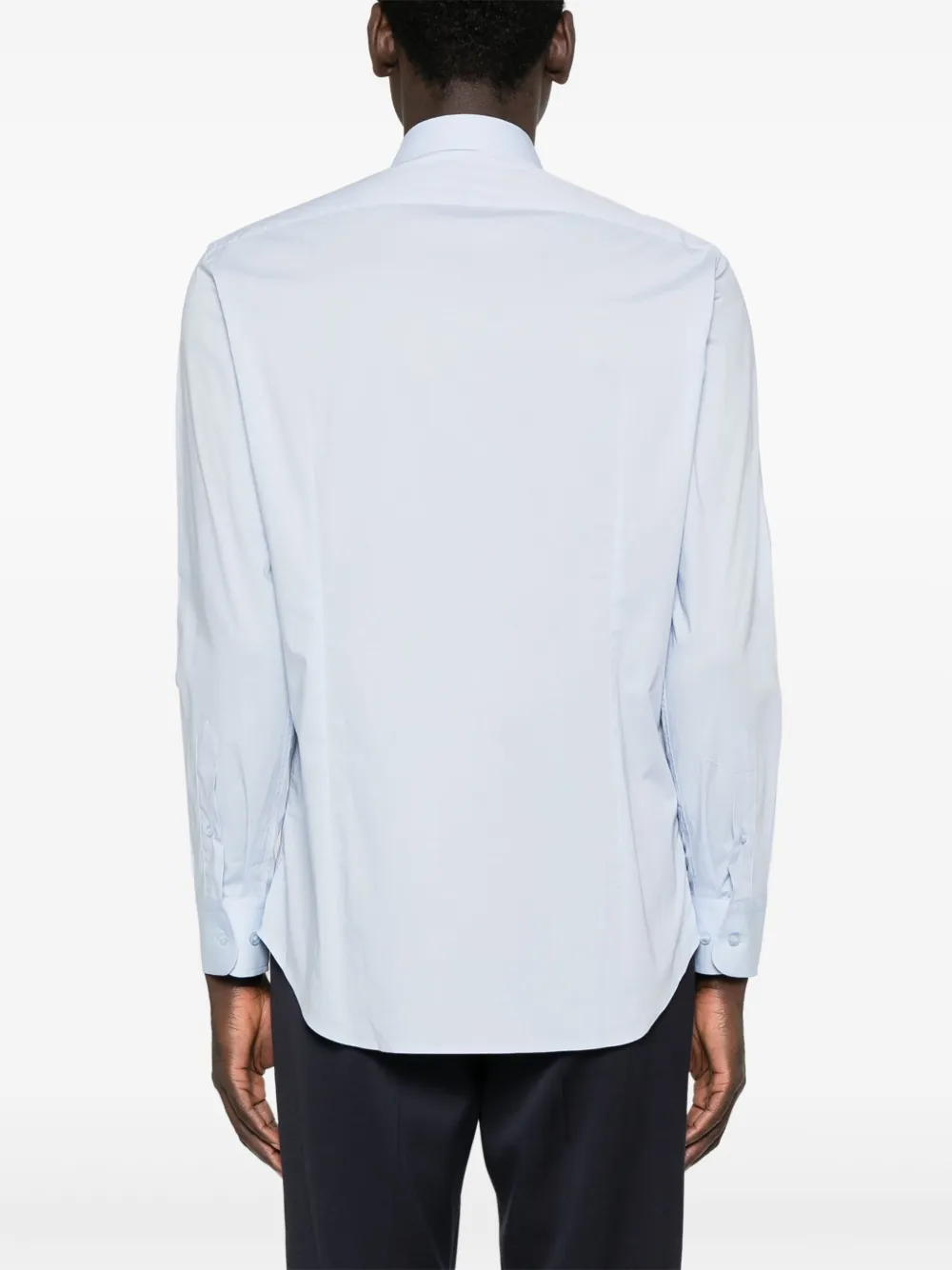ETRO Overhemd met Pegaso-patroon Blauw